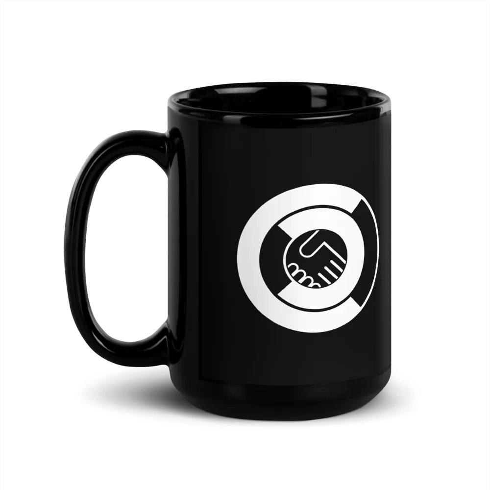 Black Glossy Mug